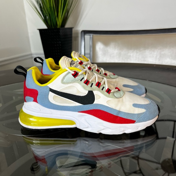 Nike Air Max 270 React Bauhaus Sneakers Sz 9 - Picture 2 of 5
